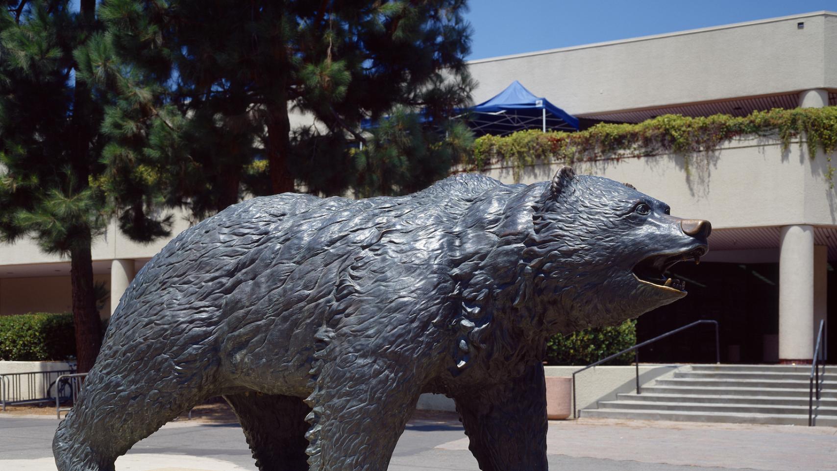 Bruin statue